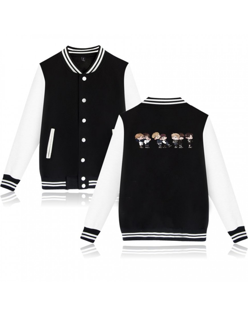 Casaco moletom feminino fashion bts